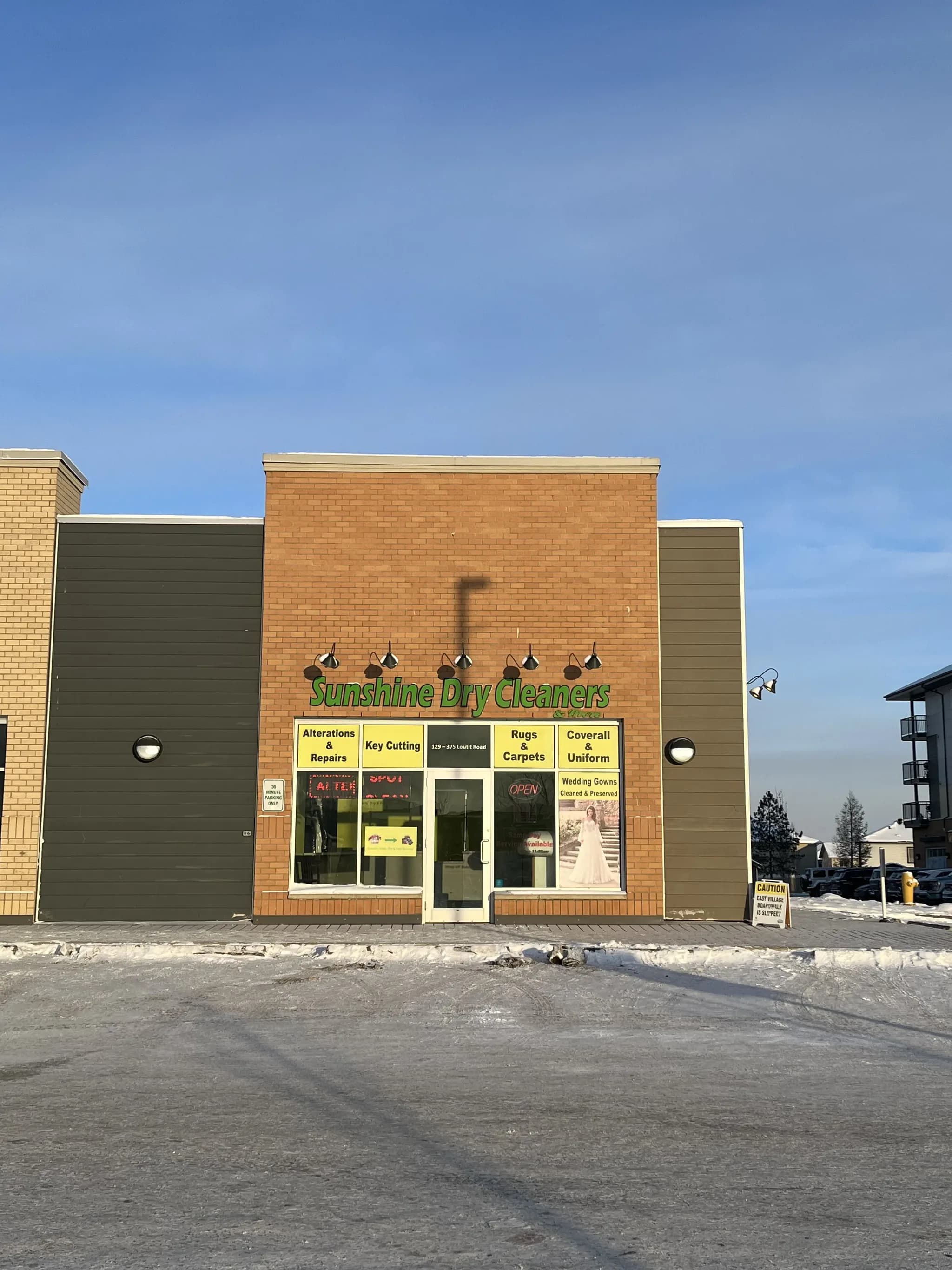Sunshine Dry Cleaners professional service